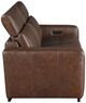 Homelegance® Sutton 2-Piece Brown Leather Power Reclining Loveseat with Power Headrests and Charging Ports-4