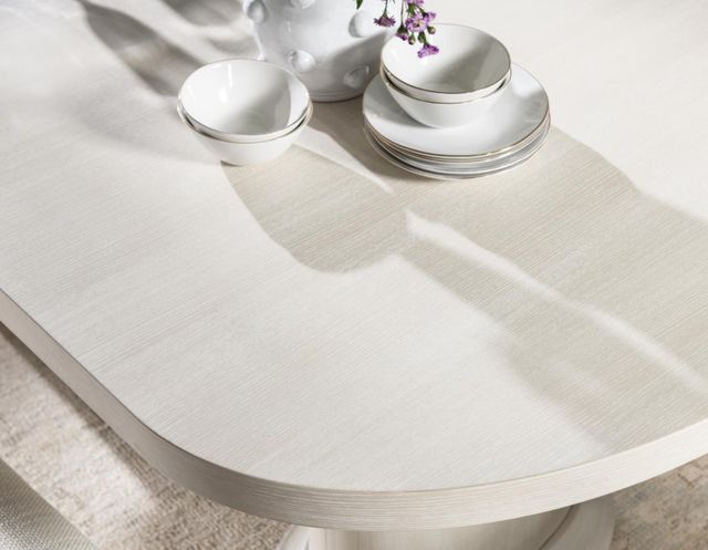 Legacy Classic Harmony Prelude Frost Double Pedestal Dining Table-4