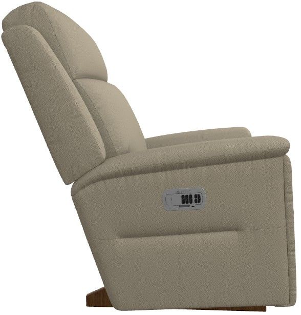 La-Z-Boy® Ace Sand Power Rocking Recliner with Headrest and Lumbar-3