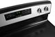 Amana® 30" Black on Stainless Freestanding Electric Range-3