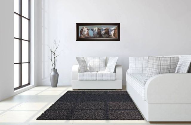Classy Art Little Bull and the Babes by Carolyne Hawley Wall Art-3