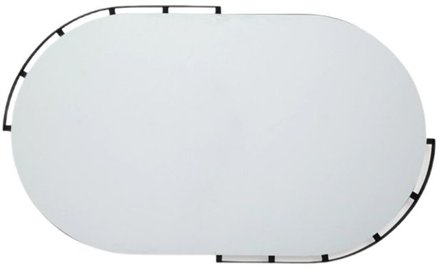 Signature Design by Ashley® Valkings Black Accent Mirror-1