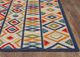 KAS Rugs Calla Ivory/Multi Aztec 5'x7' Area Rug-1