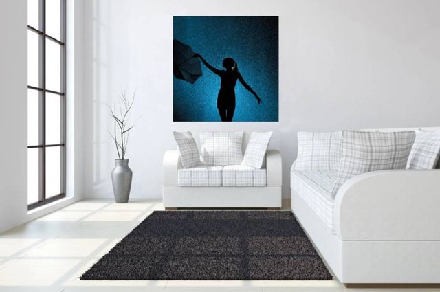 Classy Art Rainy Night 1 Wall Art-3