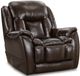 HomeStretch Brown Custom Comfort Power Recliner-0