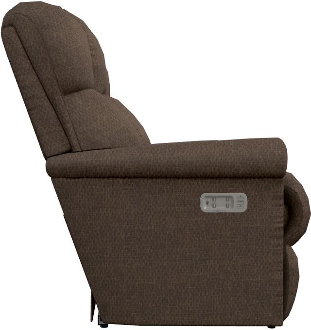 La-Z-Boy® Pinnacle Espresso Power Wall Reclining Loveseat with Headrest and Lumbar-2