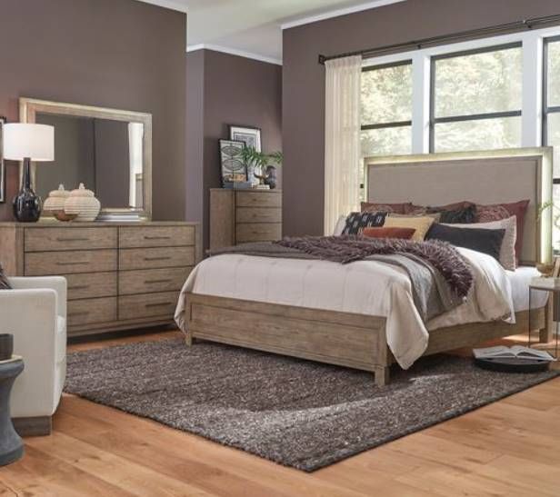 Liberty Furniture Canyon Road 3-Piece Burnished Beige Bedroom Set-0