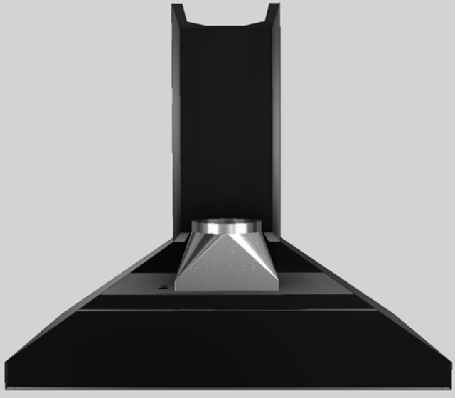 Vent-A-Hood® K Series 42" Black Wall Mounted Range Hood-2