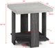 Crown Mark Boris 3-Piece Gray Occasional Table Set-2
