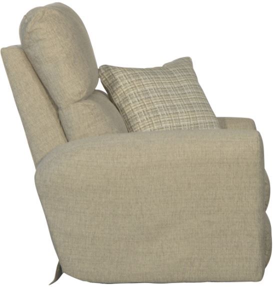 Catnapper® McPherson Buff/Winter Power Lay Flat Recliner-2