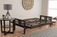 Kodiak Furniture Monterey Suede Peat/Espresso Full Futon with Mattress-3