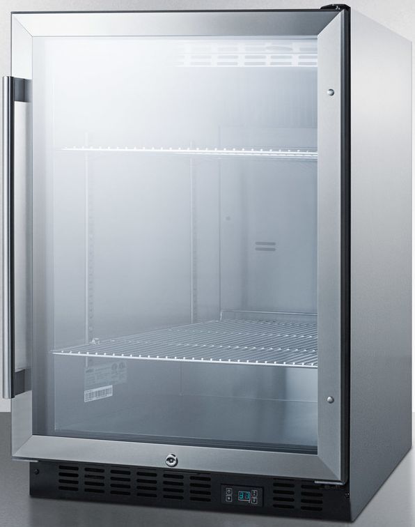 Summit® Commercial Series 5.0 Cu. Ft. Stainless Steel Beverage Center-2