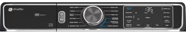 GE Profile™ 7.8 Cu. Ft Sapphire Blue Electric Dryer-3