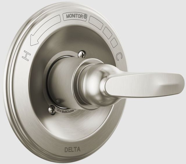 Delta Foundations® Monitor 13 Series Stainless Valve Only Trim-0