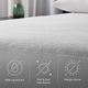 Malouf® Prime™ Terry California King Mattress Protector-2