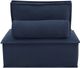 Elements International Paxton 5-Piece Navy Modular Seating Sectional-3