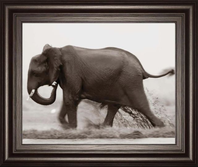 Classy Art Brown Ploughing Through by Peter Adams Wall Art-1