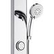 Forno Acqua AcquaSPA Mirrored Stainless Steel Retrofit Shower System with SensoTEMP 1.8 GPM-1