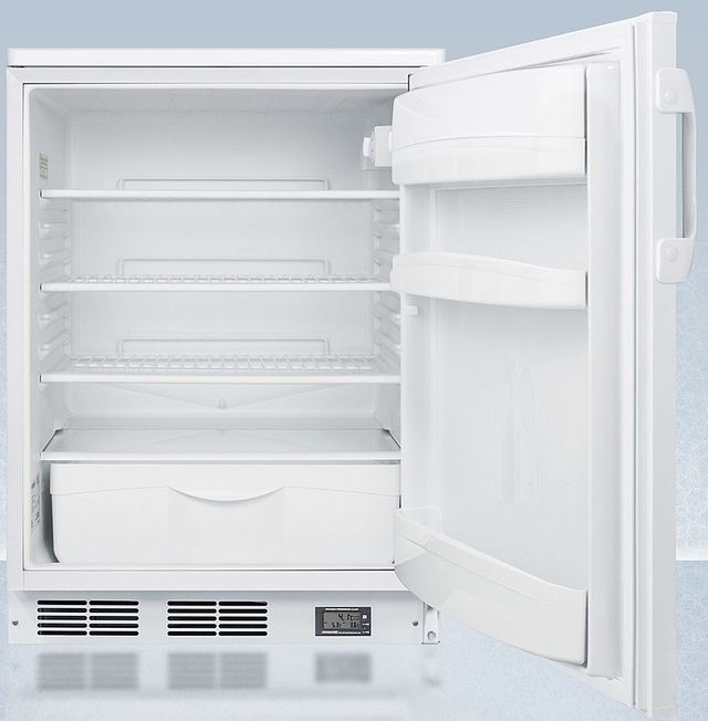 Accucold® by Summit® 24" 5.5 Cu. Ft. White Compact Refrigerator-2