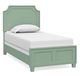 Bassett® Furniture Ventura Sea Mist Twin Panel Bed-0