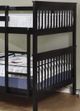 Titus Furniture Espresso Full/Full Bunk Bed-1