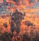 Horizon Home® Bison Wall Art-1