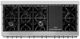 ZLINE 60" Satin Stainless Steel Pro Style Dual Fuel Range-4