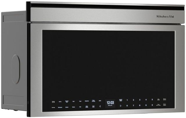 KitchenAid® 1.1 Cu. Ft. PrintShield™ Stainless Steel Built-In Microwave -2