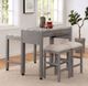 Furniture of America® Whitehall 5-Piece Beige/Light Gray/White Counter Table Set-1
