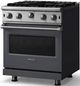 Viking® 5 Series 30" Cast Black Pro Style Natural Gas Range-2