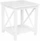 John Thomas Furniture® Hampton Pure White End Table-0
