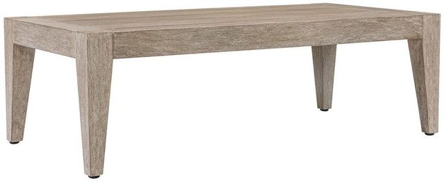 Uttermost® Kirkham Cerused Wheat Wood Indoor-Outdoor Coffee Table-0