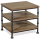 Riverside Furniture Revival Spanish Grey Side Table-0