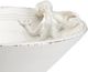 Wildwood Lamps Seaspice White Glaze Pedestal Bowl-1
