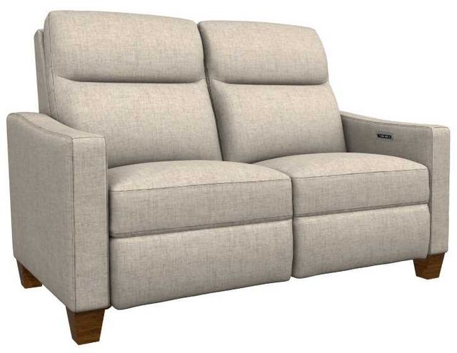 La-Z-Boy® Quinault Taupe Power Reclining Loveseat with Headrest-0