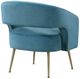 Homelegance® Roslyn Dark Teal Accent Chair-4
