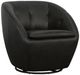 Flexsteel® Wade Black Swivel Chair-0