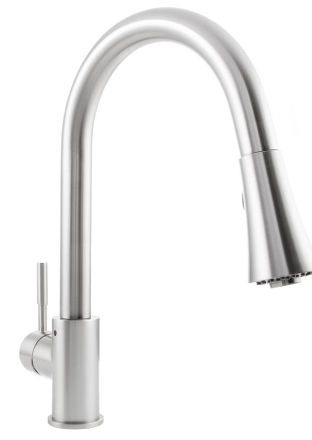 ZLINE Edison Brushed Nickel Pull Down Single Handle Kitchen Faucet-0