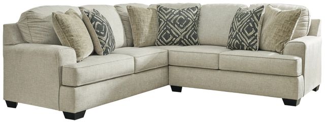 Benchcraft® Wellhaven 2-Piece Linen Left-Arm Facing Sectional-0