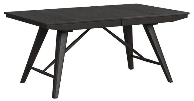 Intercon Bayside Black Trestle Table-2