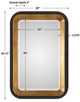 Uttermost® Niva Metallic Gold Leaf Mirror-2