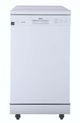 Danby® 18" White Portable Dishwasher-0