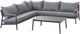 Enclover Monti 4-Piece Dark Grey/Sunproof® VENAO Sectional Set-0