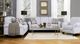 Decor-Rest® Furniture LTD Customizable 2025 Rolled Arm Loveseat-1