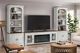Legends Home Americana Brown/White 86" Fireplace Console-1