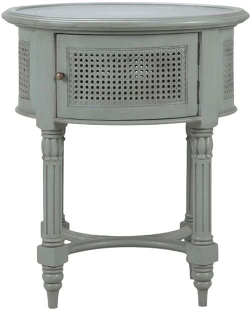 Bramble Customizable Montego Oval Side Table-2