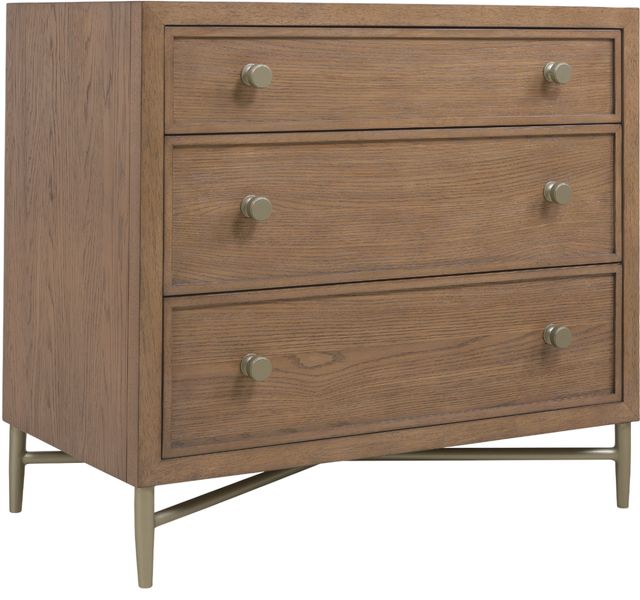 Hooker® Furniture Sonnet Wren 3-Drawer Nightstand-0