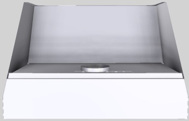 Vent-A-Hood® Designer Series 48" White Wall Mounted Range Hood-2