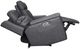 Flexsteel® Amelia Charcoal Power Reclining Sofa with Power Headrest and Lumbar-3