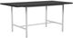 EQ3 Kendall 66'' Black Oak Top Dining Table-0